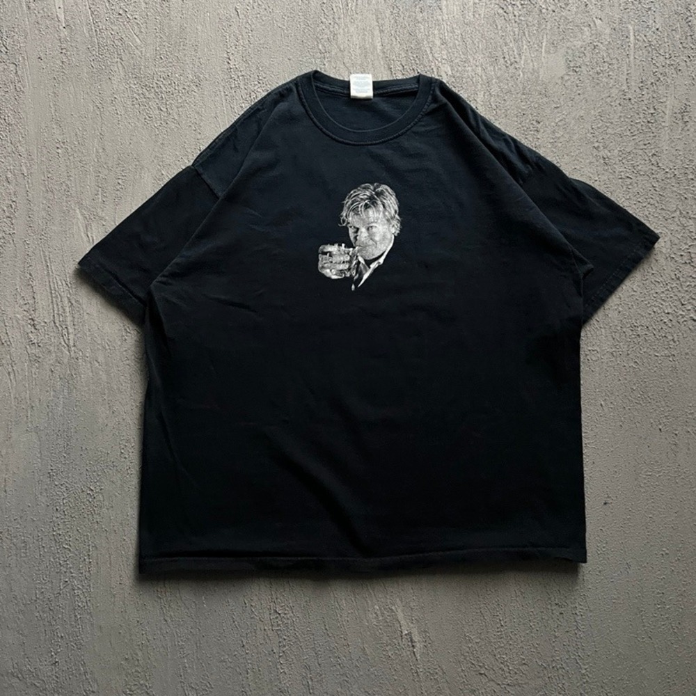 Vintage Ron White Shirt 2XL Black 2000s You Cant Fix Stupid